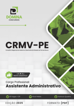 Apostila Assistente Administrativo CRMV PE 2025