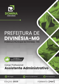 Apostila Assistente Administrativo Divinésia MG 2025