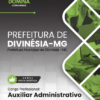 Apostila Auxiliar Administrativo Divinésia MG 2025