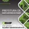 Apostila Auxiliar Administrativo II Santo Antônio do Itambé MG 2025