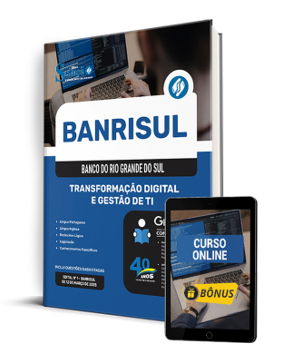 Apostila BANRISUL 2025 - Transformação Digital e Gestão de TI 1 Apostila BANRISUL 2025 - Transformação Digital e Gestão de TI | Editora Solução