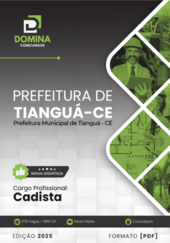 Apostila Cadista Tianguá CE 2025