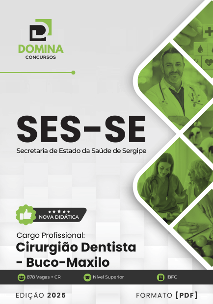 Apostila Cirurgião Dentista Buco-Maxilo SES SE 2025 1 Apostila Cirurgião Dentista Buco-Maxilo SES SE 2025