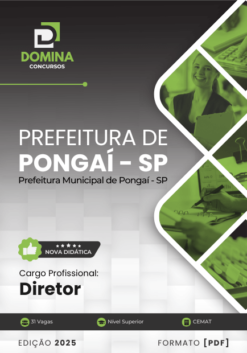 Apostila Diretor Pongaí SP 2025