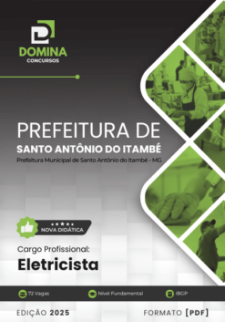 Apostila Eletricista Santo Antônio do Itambé MG 2025