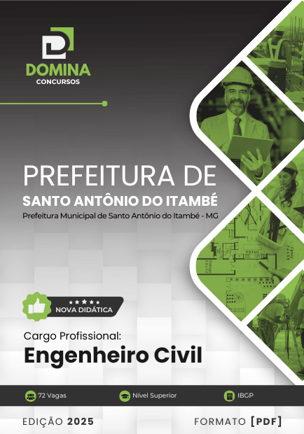Apostila Engenheiro Civil Santo Antônio do Itambé MG 2025 1 Apostila Engenheiro Civil Santo Antônio do Itambé MG 2025