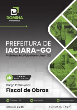 Apostila Fiscal de Obras Iaciara GO 2025