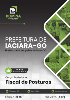 Apostila Fiscal de Posturas Iaciara GO 2025