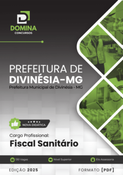 Apostila Fiscal Sanitário Divinésia MG 2025