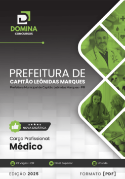 Apostila Médico Capitão Leônidas Marques PR 2025