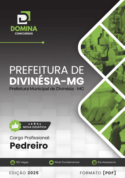 Apostila Pedreiro Divinésia MG 2025 1 Apostila Pedreiro Divinésia MG 2025