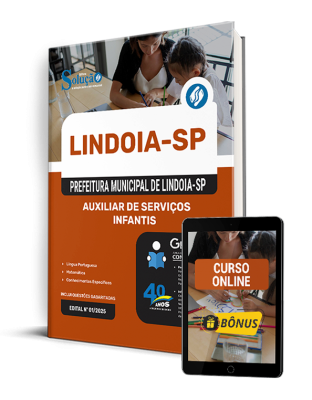 Apostila Prefeitura de Lindoia - SP 2025 - Auxiliar de Serviços Infantis 1 Apostila Prefeitura de Lindoia - SP 2025 - Auxiliar de Serviços Infantis | Editora Solução