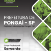 Apostila Servente Pongaí SP 2025