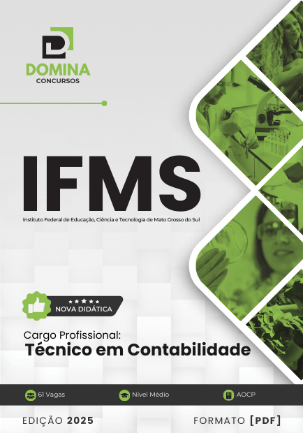 Apostila Técnico em Contabilidade IFMS 2025 1 Apostila Técnico em Contabilidade IFMS 2025