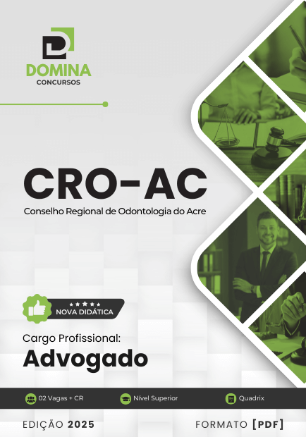 Apostila Advogado CRO AC 2025 1 Apostila Advogado CRO AC 2025
