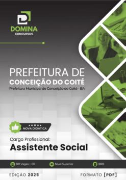 Apostila Assistente Social Conceição do Coité BA 2025