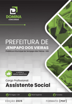 Apostila Assistente Social Jenipapo dos Vieiras MA 2025