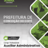Apostila Auxiliar Administrativo Conceição do Coité BA 2025