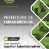 Apostila Auxiliar Administrativo Farias Brito CE 2025