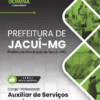 Apostila Auxiliar de Serviços Gerais Jacuí MG 2025