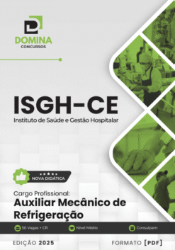 Apostila Auxiliar Mecânico de Refrigeração ISGH CE 2025