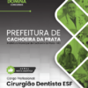 Apostila Cirurgião Dentista Cachoeira da Prata MG 2025