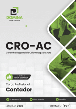 Apostila Contador CRO AC 2025