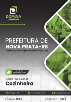 Apostila Cozinheira Nova Prata RS 2025
