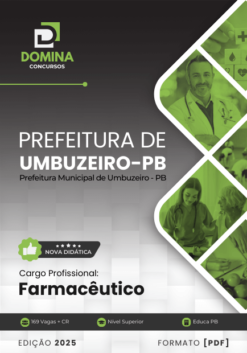 Apostila Farmacêutico Umbuzeiro PB 2025
