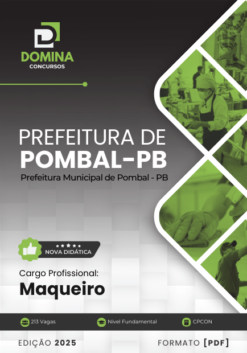 Apostila Maqueiro Pombal PB 2025
