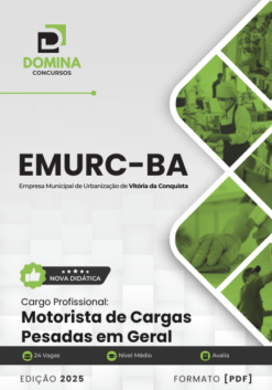 Apostila Motorista de Carga Pesada EMURC BA 2025