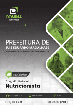 Apostila Nutricionista Luís Eduardo Magalhães BA 2025