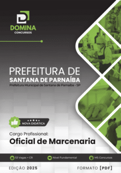 Apostila Oficial de Marcenaria Santana de Parnaíba SP 2025