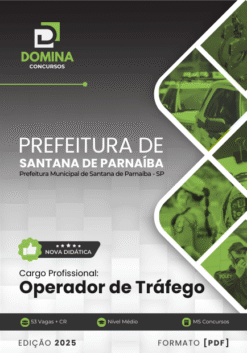 Apostila Operador de Tráfego Santana de Parnaíba SP 2025