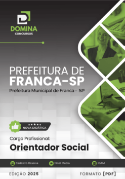 Apostila Orientador Social Franca SP 2025
