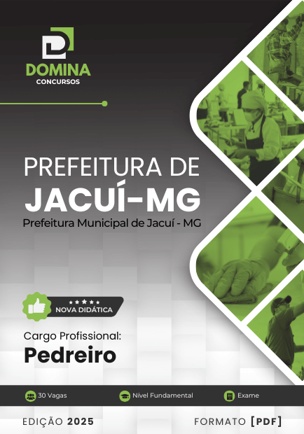 Apostila Pedreiro Jacuí MG 2025 1 Apostila Pedreiro Jacuí MG 2025