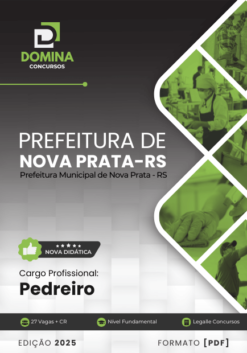 Apostila Pedreiro Nova Prata RS 2025