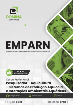 Apostila Pesquisador Aquicultura EMPARN 2025