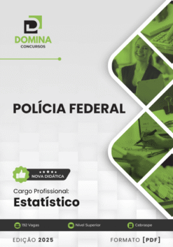 Apostila Polícia Federal PF 2025 Estatístico