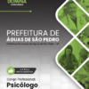 Apostila Psicólogo Águas de São Pedro SP 2025
