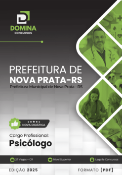 Apostila Psicólogo Nova Prata RS 2025