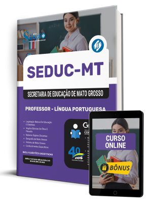 Apostila SEDUC-MT 2025 - Professor - Língua Portuguesa 1 Apostila SEDUC-MT 2025 - Professor - Língua Portuguesa