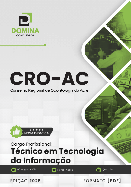 Apostila Técnico em Tecnologia da Informação CRO AC 2025 1 Apostila Técnico em Tecnologia da Informação CRO AC 2025