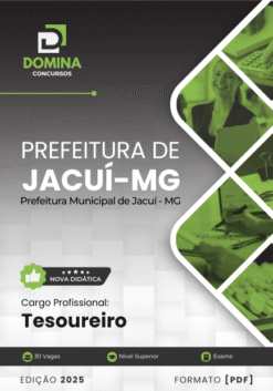 Apostila Tesoureiro Jacuí MG 2025