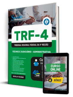 Apostila TRF-4 2025 - Técnico Judiciário - Administrativa