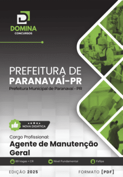 Apostila Agente de Manutenção Geral Paranavaí PR 2025