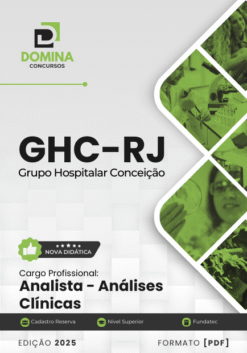 Apostila Analista Análises Clínicas GHC RJ 2025