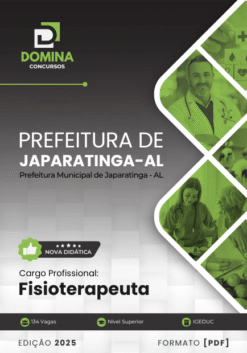 Apostila Fisioterapeuta Japaratinga AL 2025