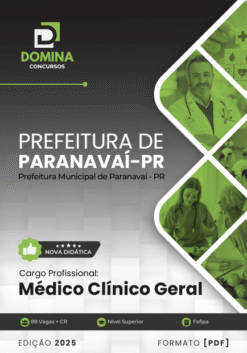 Apostila Médico Clínico Geral Paranavaí PR 2025