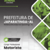 Apostila Motorista Japaratinga AL 2025